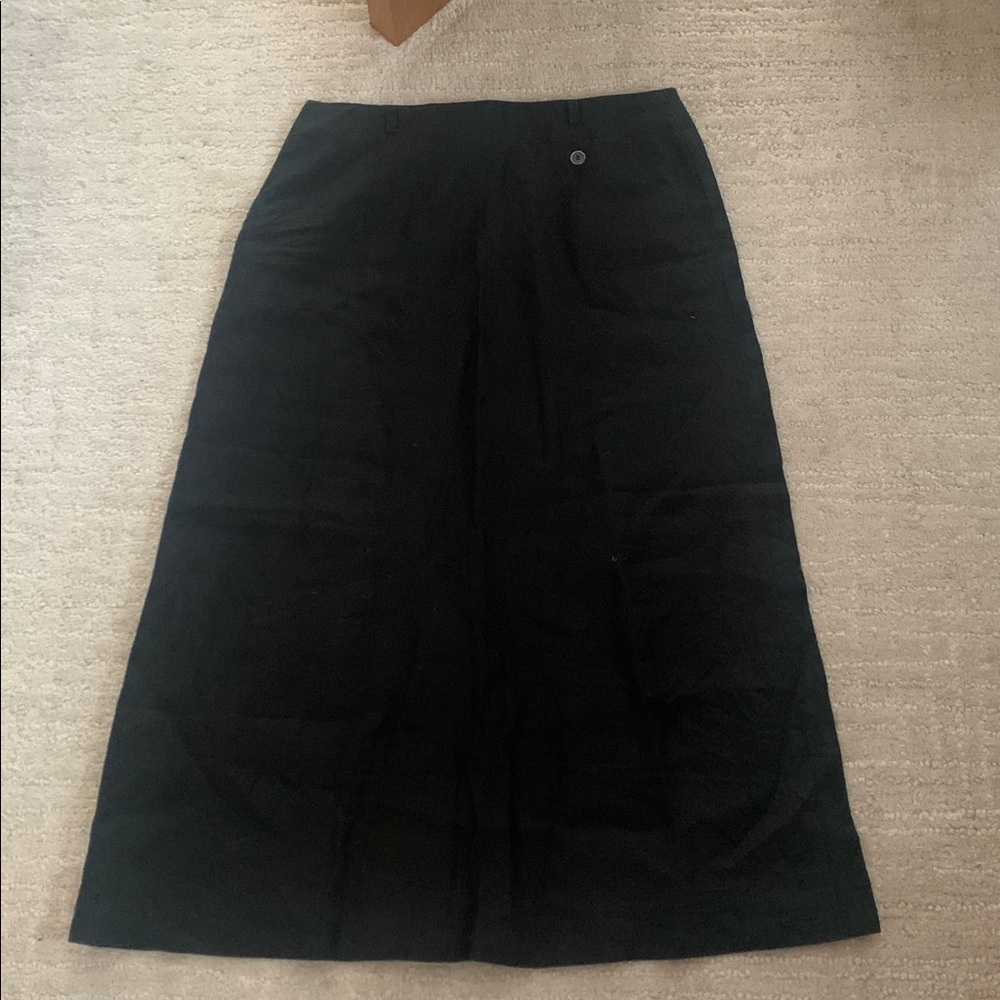 Max Mara linen trouser skirt. - Picture 7 of 8